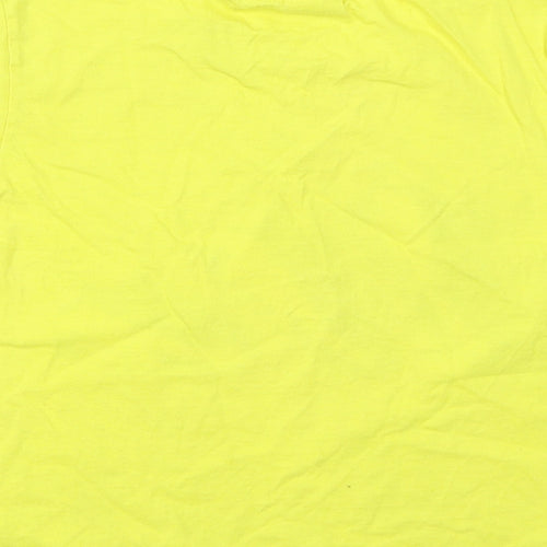 Fruit of the Loom Boys Yellow   Basic T-Shirt Size 5-6 Years