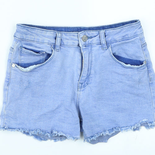 Denim Co Girls Blue  Denim Cut-Off Shorts Size 12-13 Years
