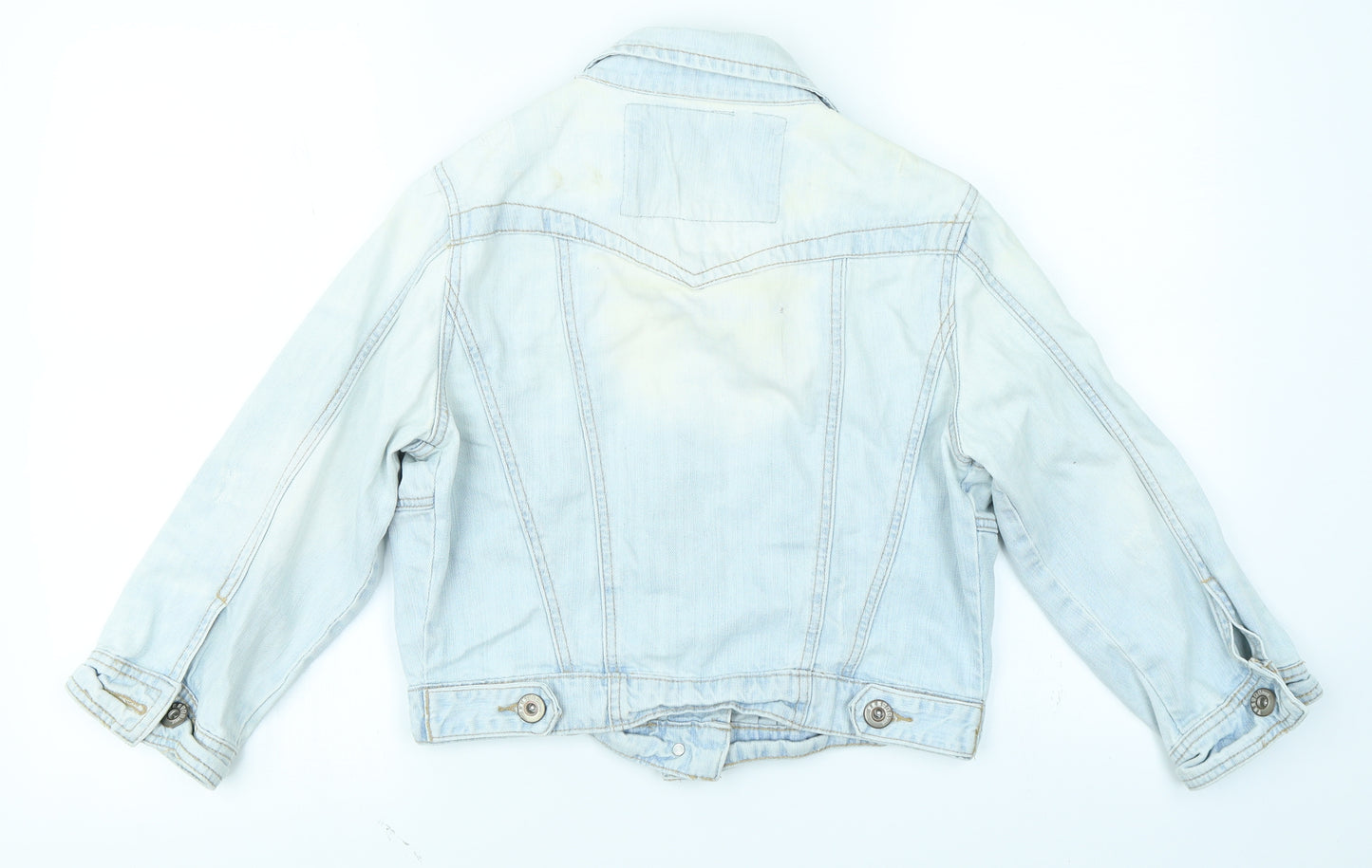 New Look Womens Blue  Denim Jacket  Size 14