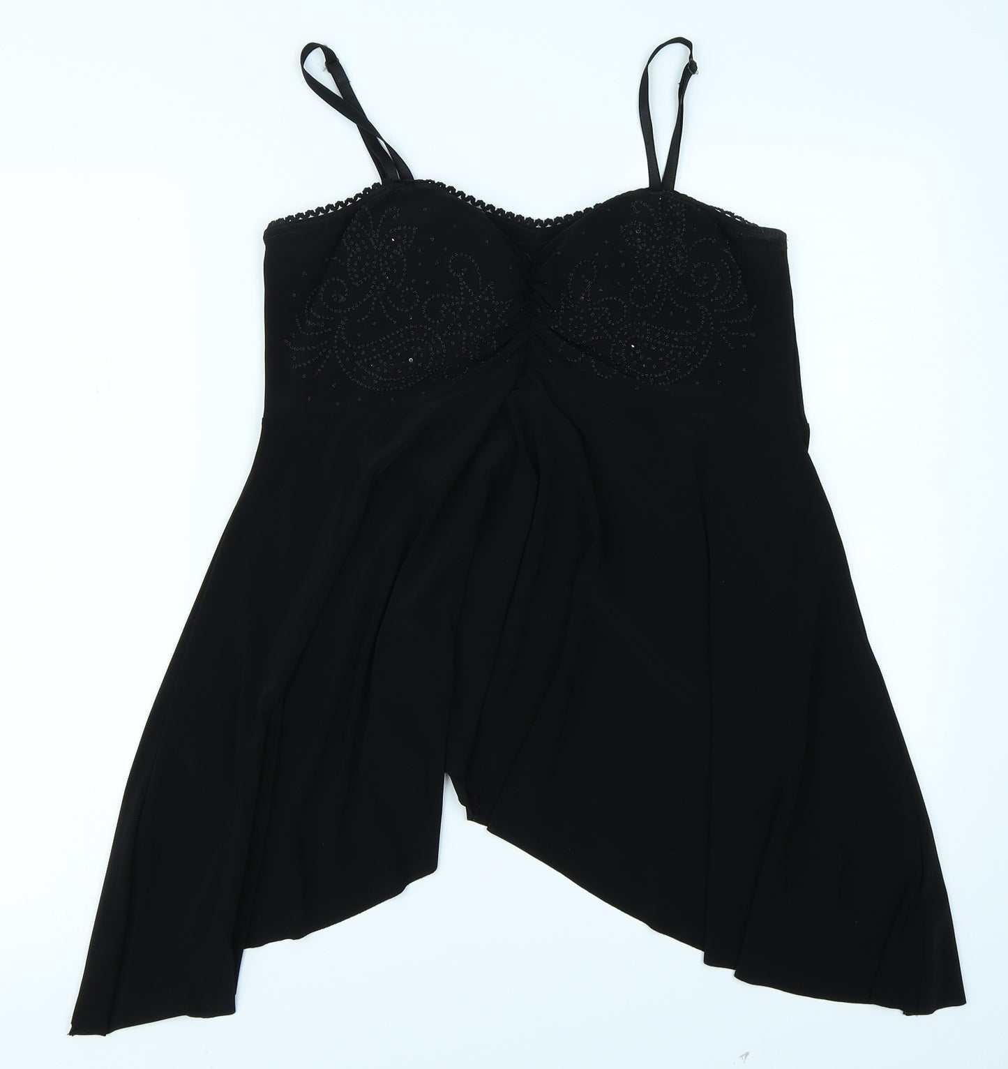 Connect Womens Black   Basic Blouse Size 20