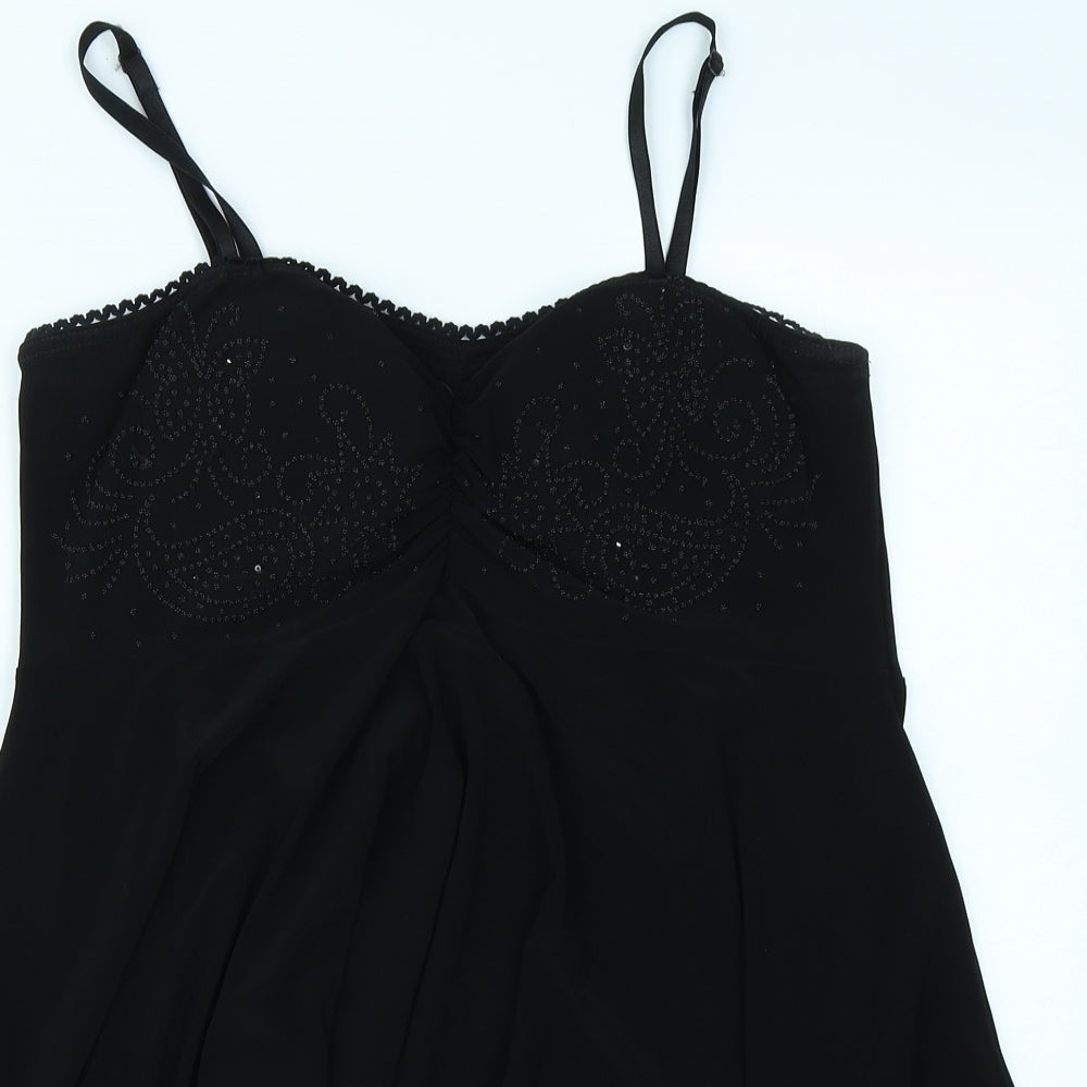 Connect Womens Black   Basic Blouse Size 20