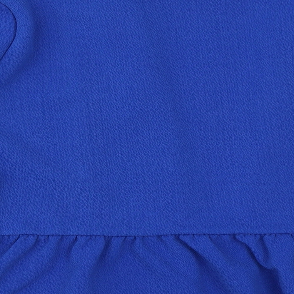 Boohoo Womens Blue   Jacket Blazer Size 18