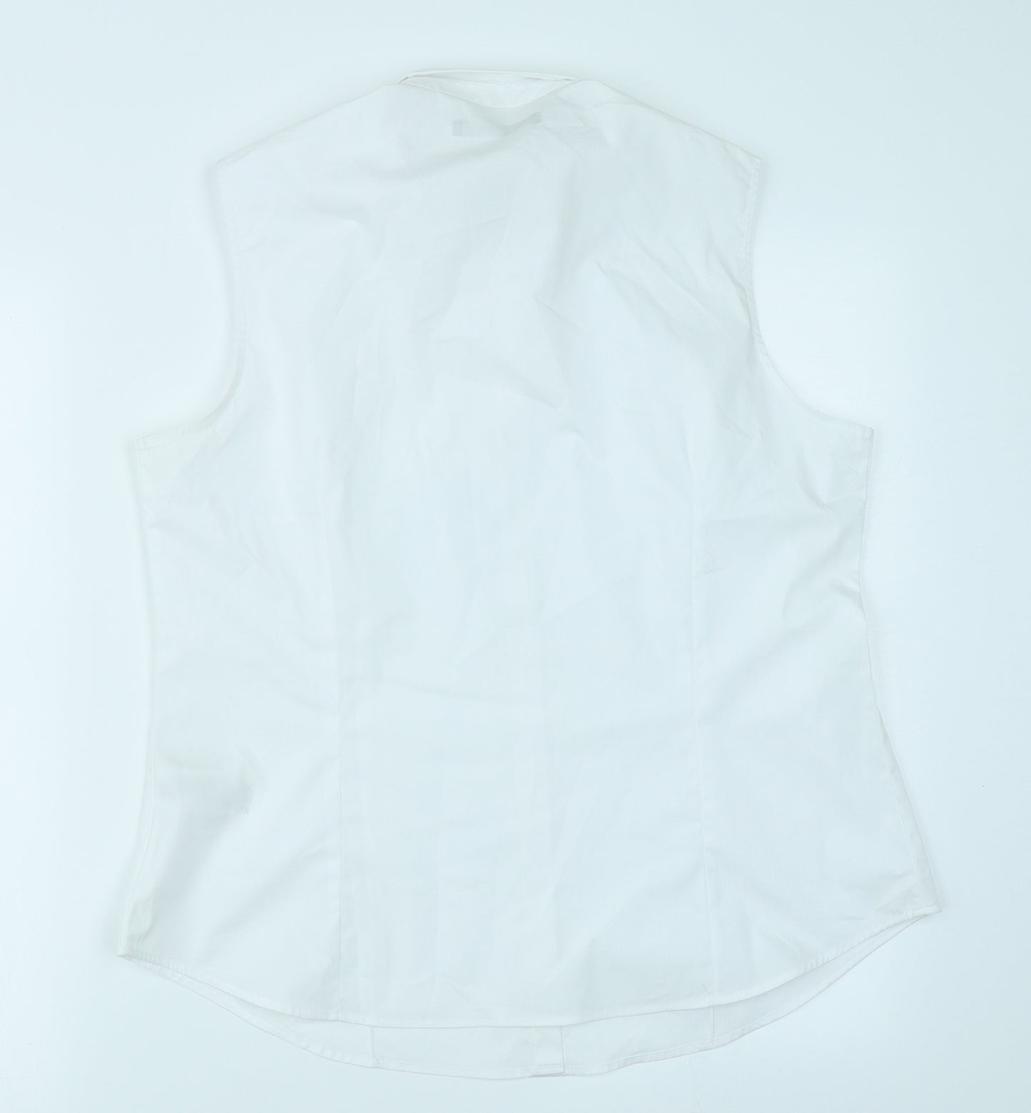 M&S Collection Womens White   Basic Button-Up Size 16