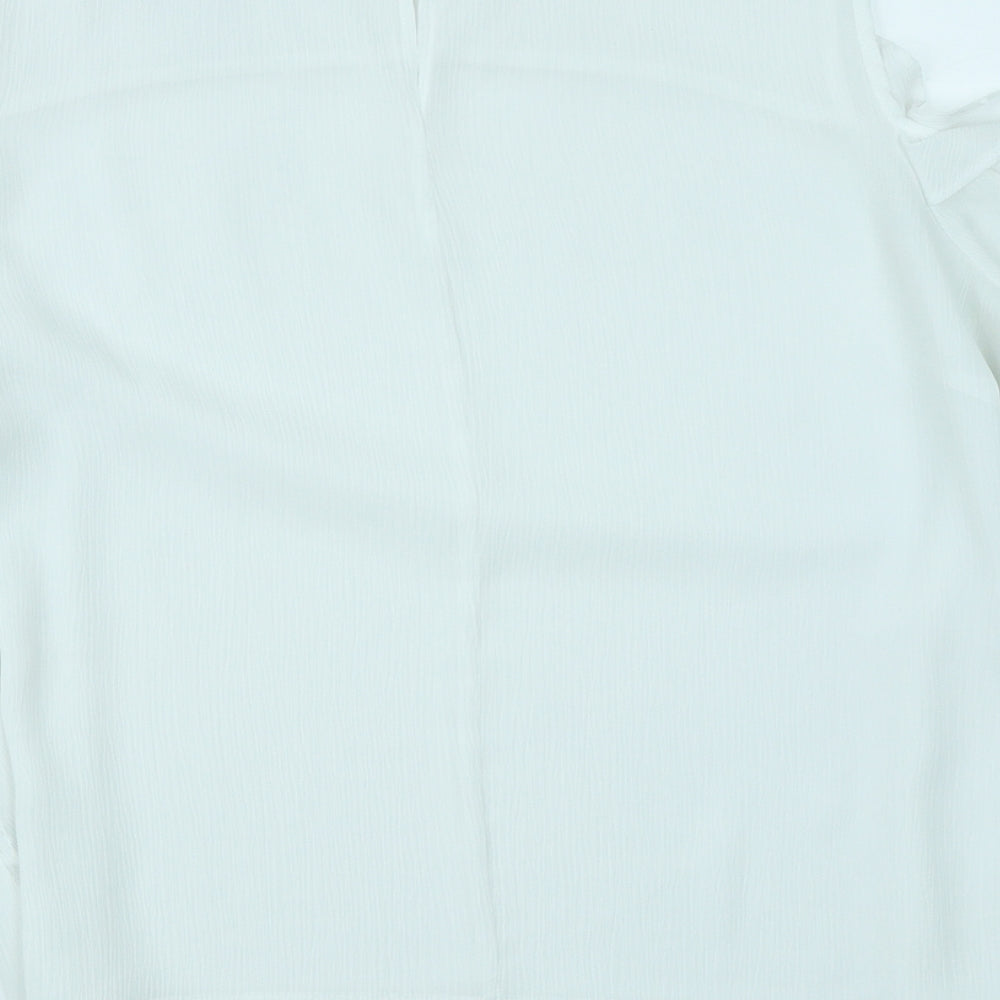 Atmosphere Womens White   Basic Blouse Size 16  - Cold Shoulder