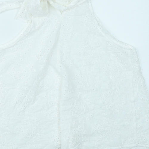 SheIn Womens White   Basic T-Shirt Size XL