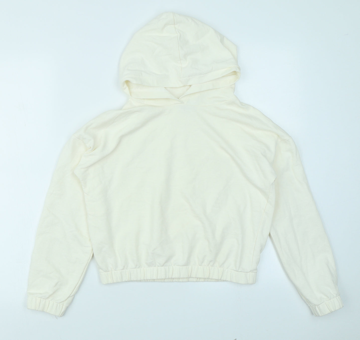 TU Girls Ivory   Pullover Hoodie Size 12 Years