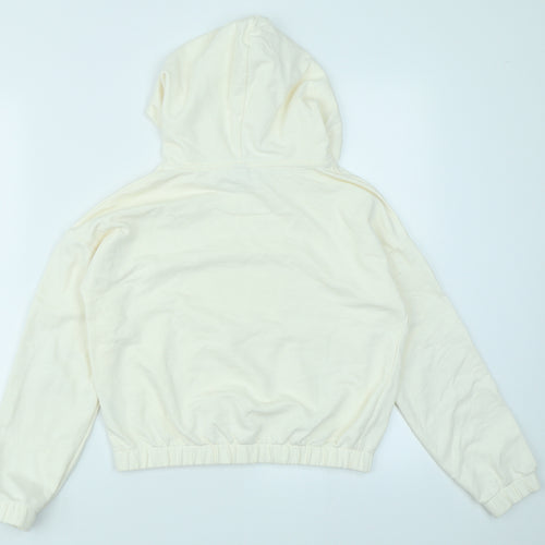 TU Girls Ivory   Pullover Hoodie Size 12 Years