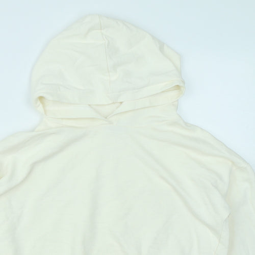TU Girls Ivory   Pullover Hoodie Size 12 Years