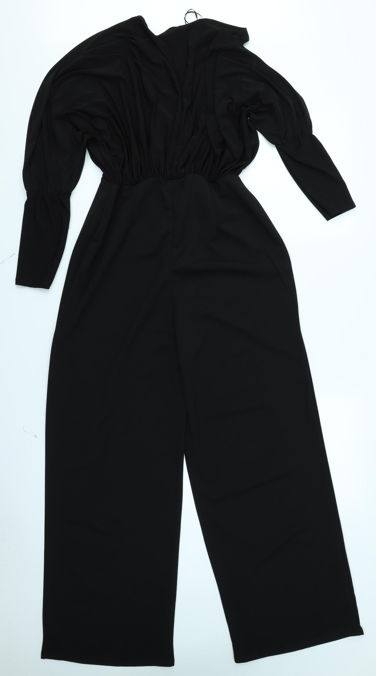 Quiz Womens Black   Jumpsuit One-Piece Size 16 L29 in