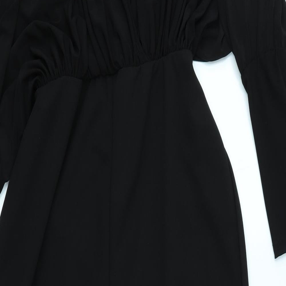 Quiz Womens Black   Jumpsuit One-Piece Size 16 L29 in