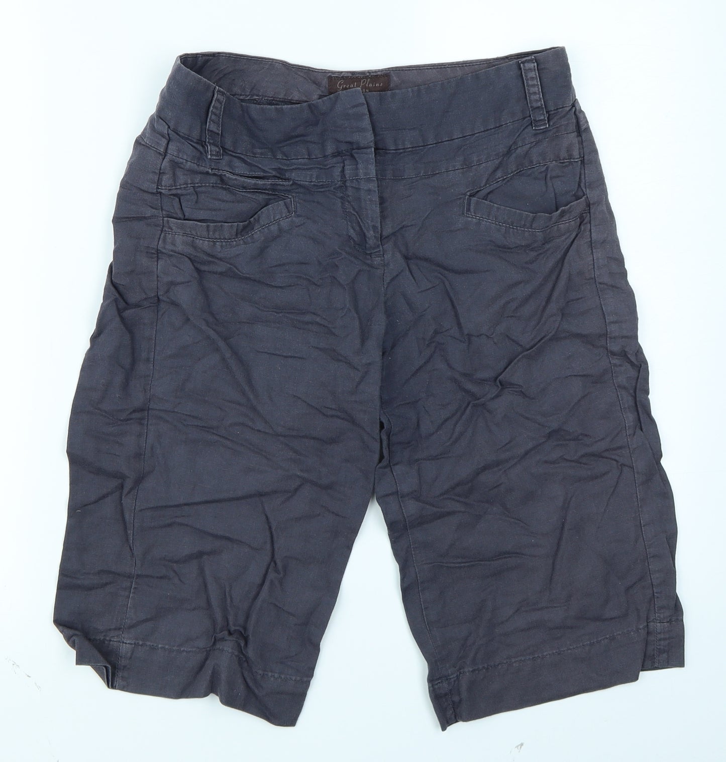 Great Plains Womens Grey   Cargo Shorts Size 8