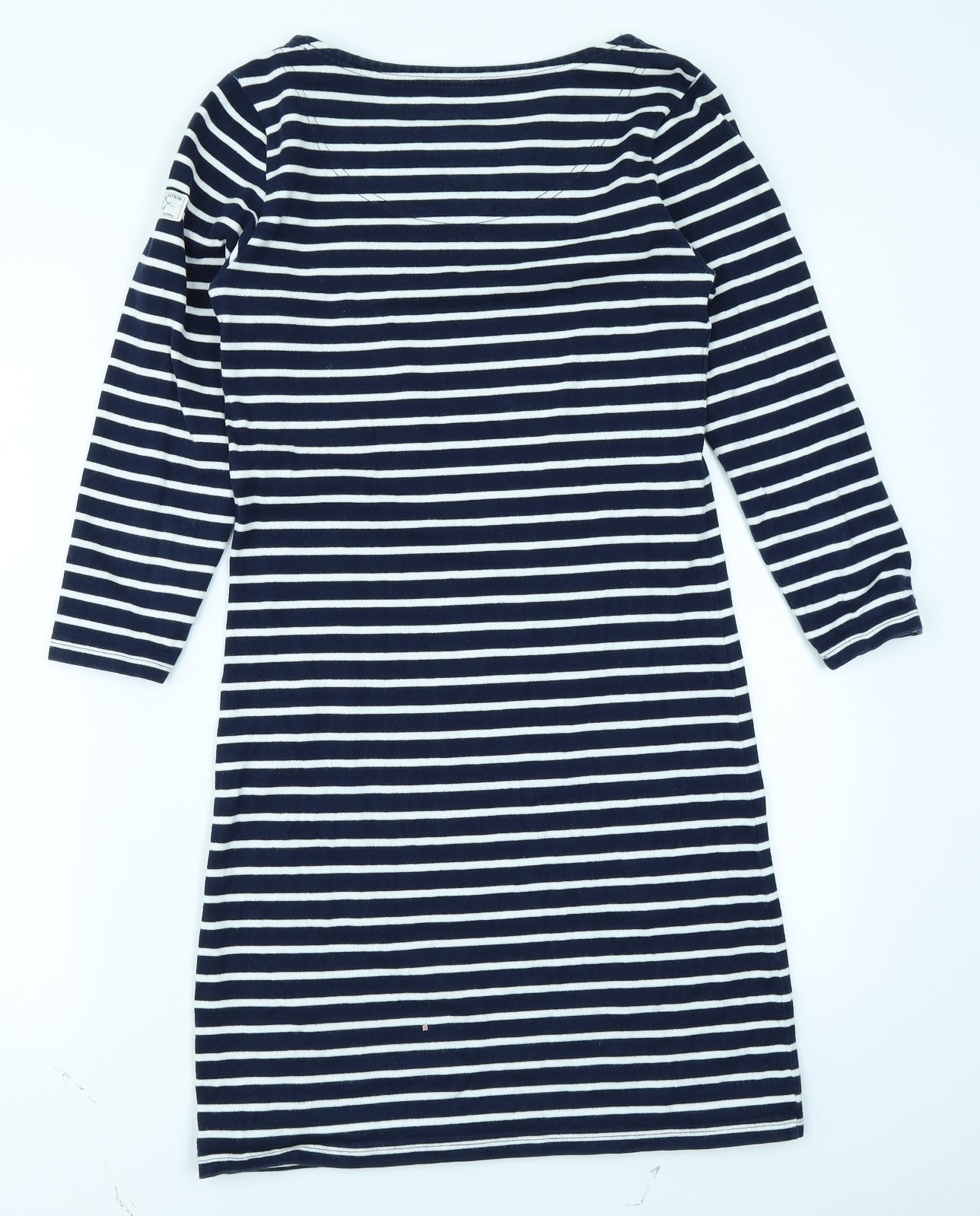 Joules Womens Blue Striped  Bodycon  Size 6