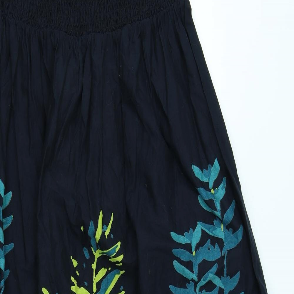 Resort Womens Blue Floral  Maxi  Size 18