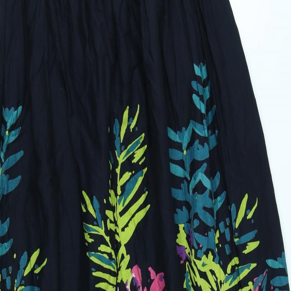 Resort Womens Blue Floral  Maxi  Size 18