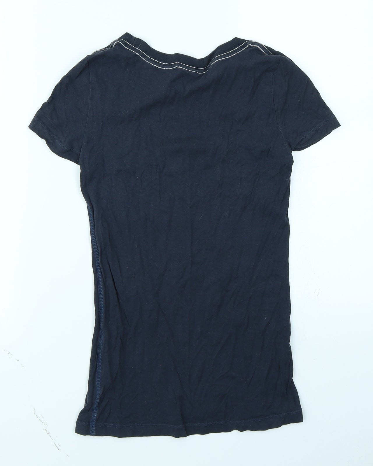 Abercrombie & Fitch Womens Blue   Basic T-Shirt Size S