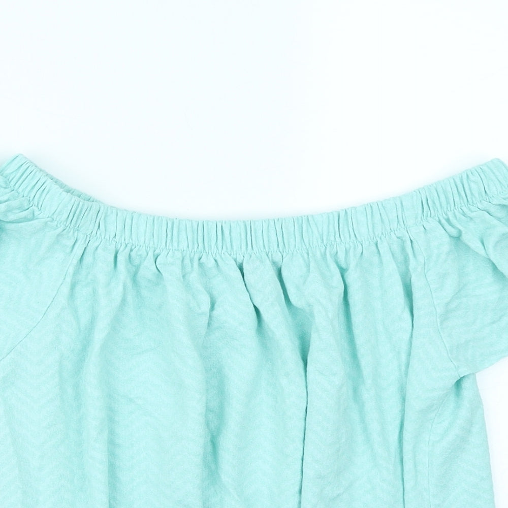 New Look Womens Blue   Basic T-Shirt Size 10