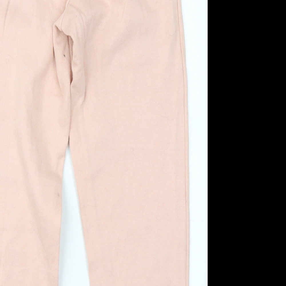 New Look Womens Pink   Jogger Trousers Size 10 L27 in