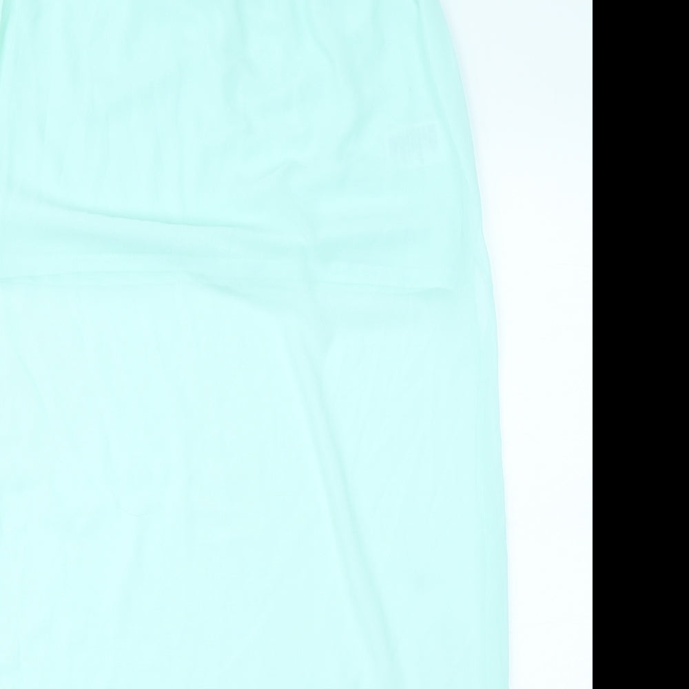 Divided Womens Blue   Maxi Skirt Size 10