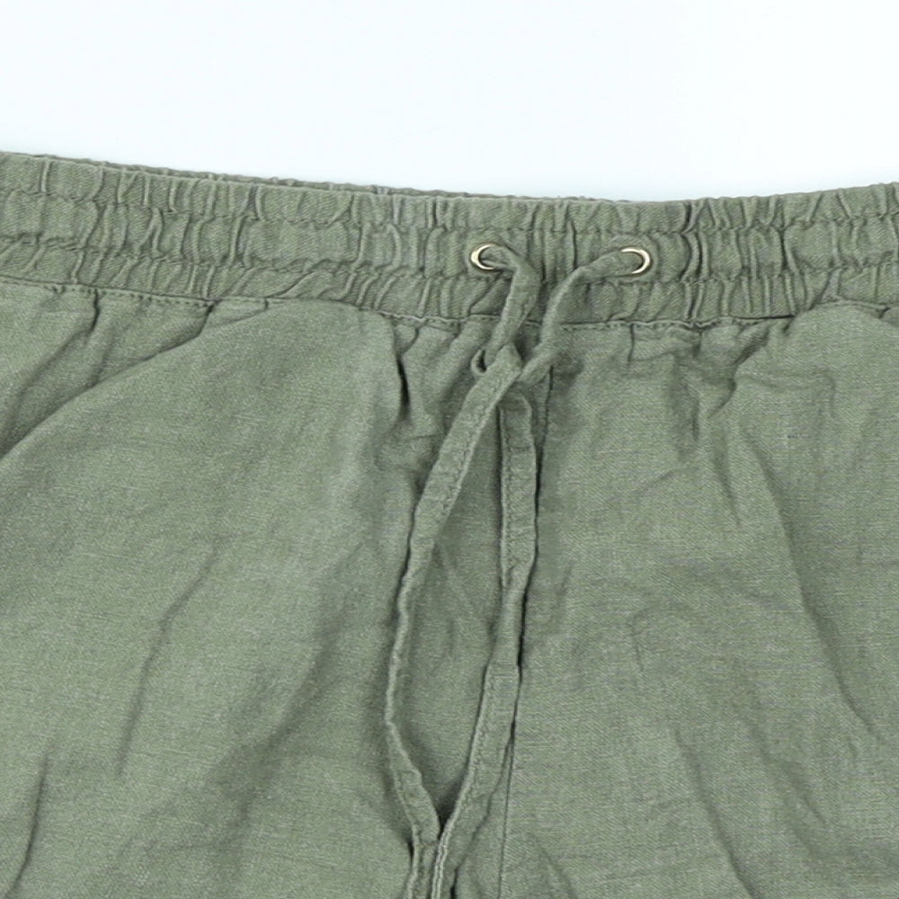 L.O.G.G Womens Green   Cargo Shorts Size 8