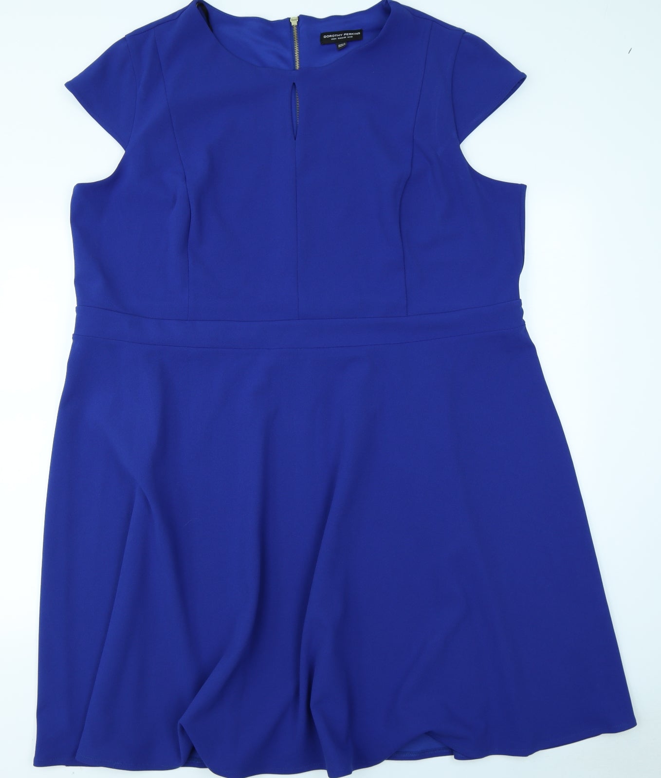 Dorothy Perkins Womens Blue   A-Line  Size 28