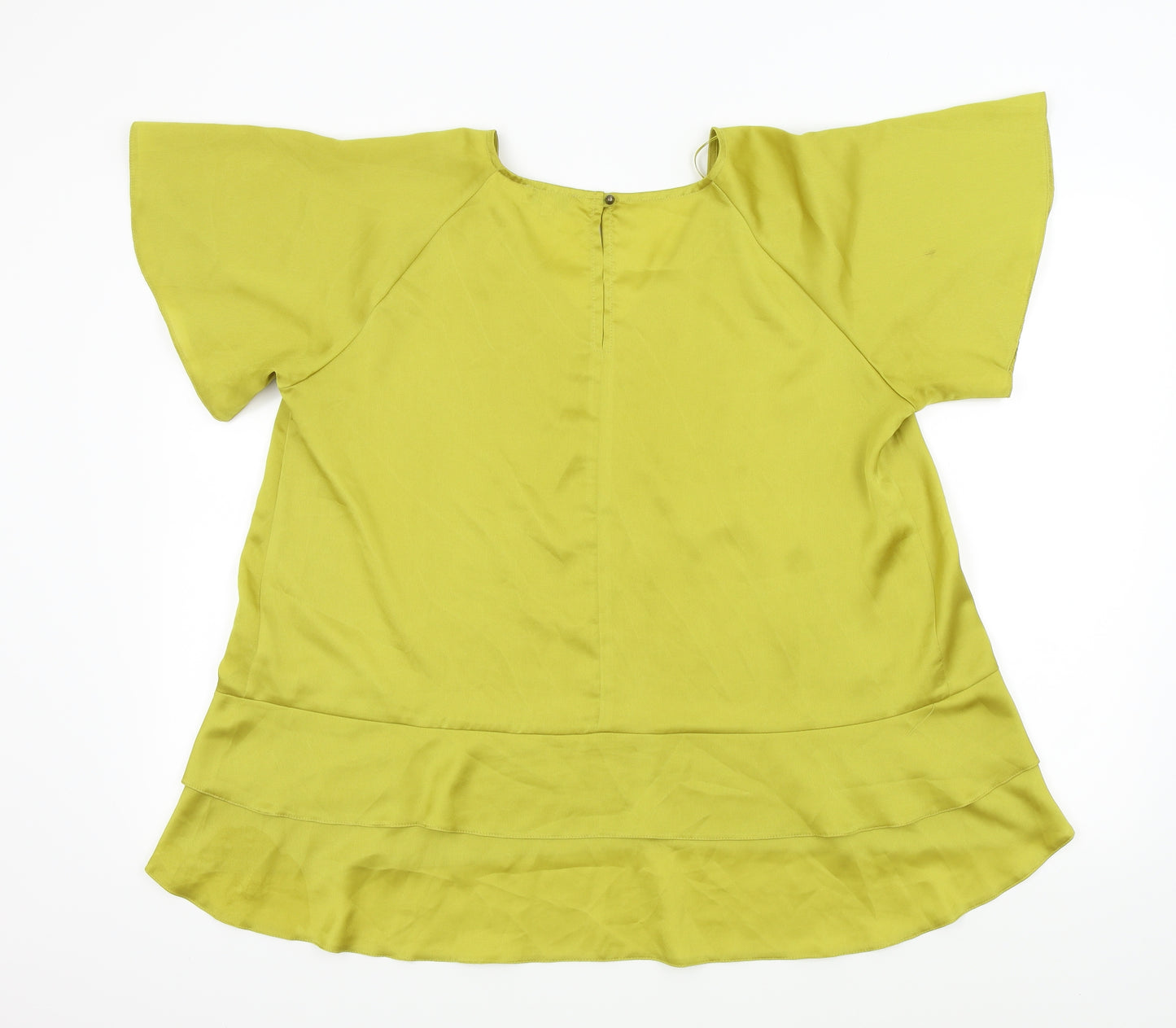 Papaya Womens Green   Basic Blouse Size 16