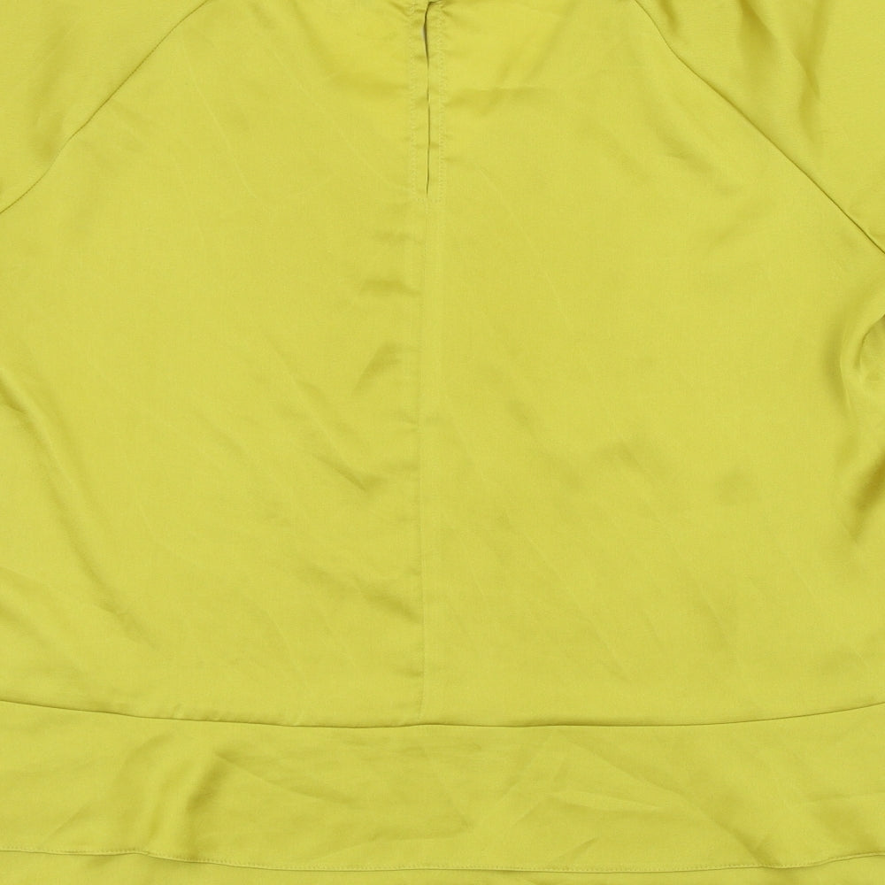 Papaya Womens Green   Basic Blouse Size 16