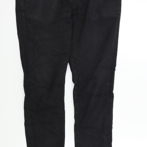 Denim & Co. Womens Black   Straight Jeans Size 32 L30 in