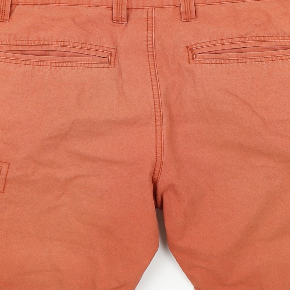 IDENTIC Mens Brown   Bermuda Shorts Size 34