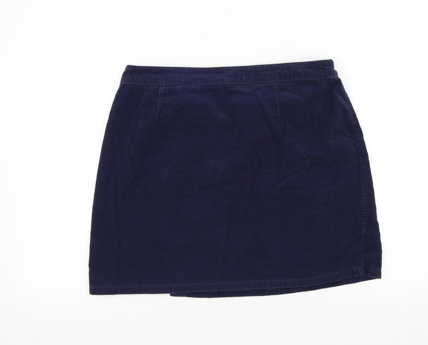 George Womens Blue   A-Line Skirt Size 14  - Wrap Around