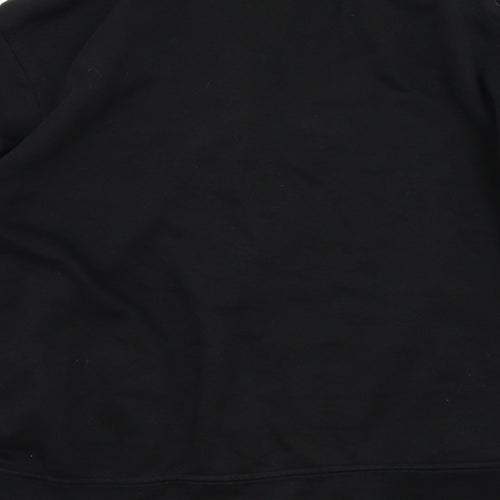 BM Essentials Womens Black   Full Zip Jumper Size M