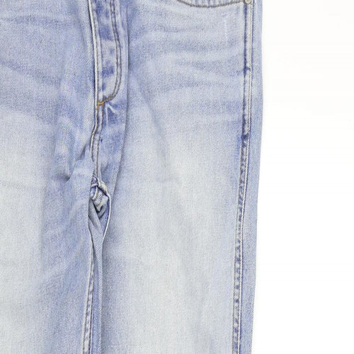 JACK & JONES Mens Blue   Straight Jeans Size 34 L29 in