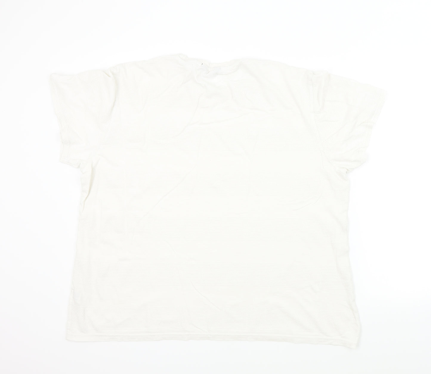 Admiral Mens White Colourblock   T-Shirt Size XL