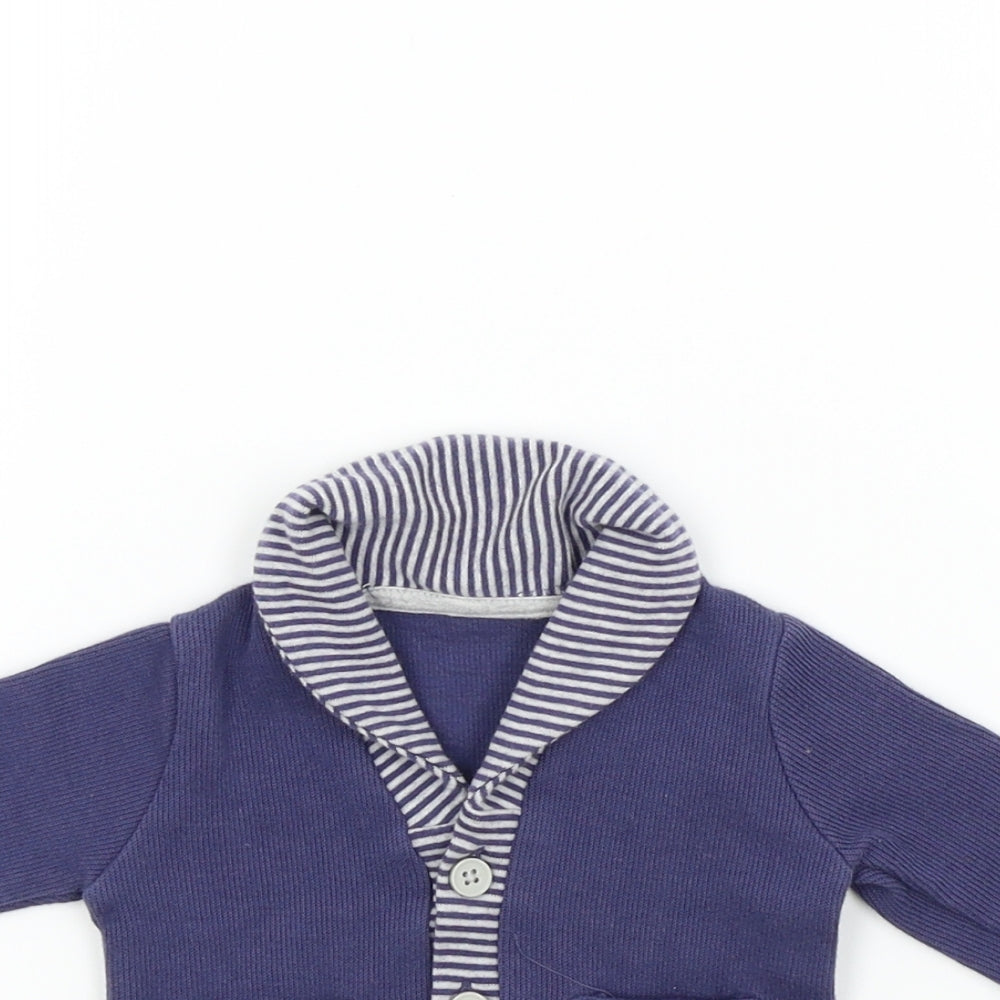 George Baby Blue   Basic Coat Coat Size 0-3 Months