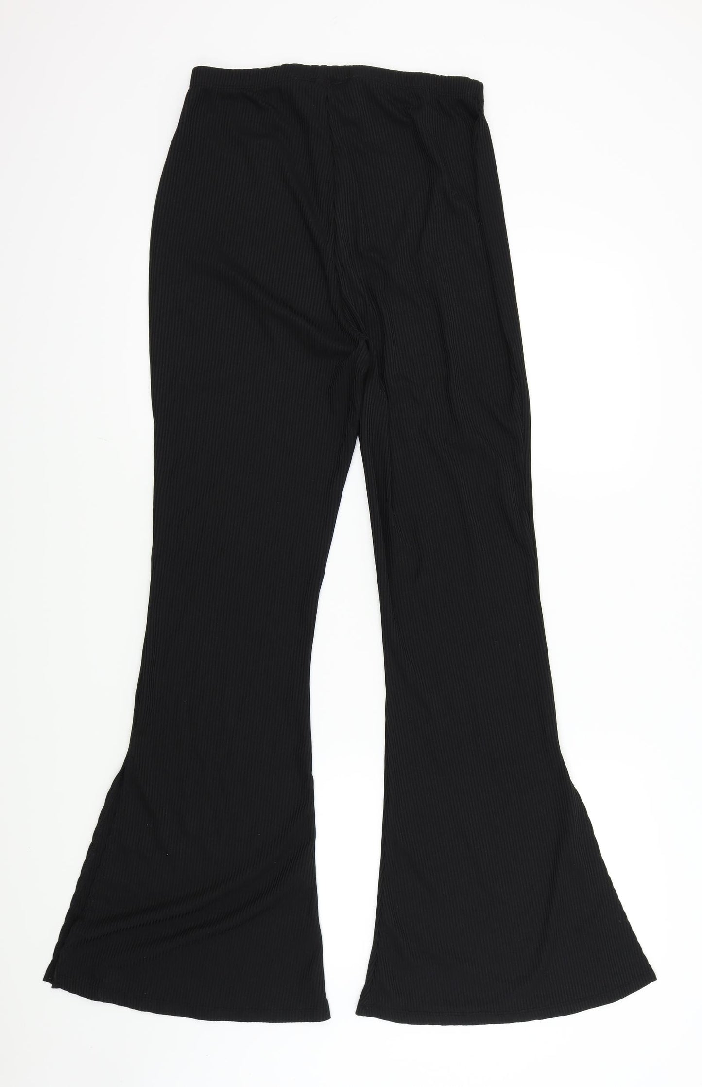 Missguided Womens Black   Trousers  Size 14 L30 in