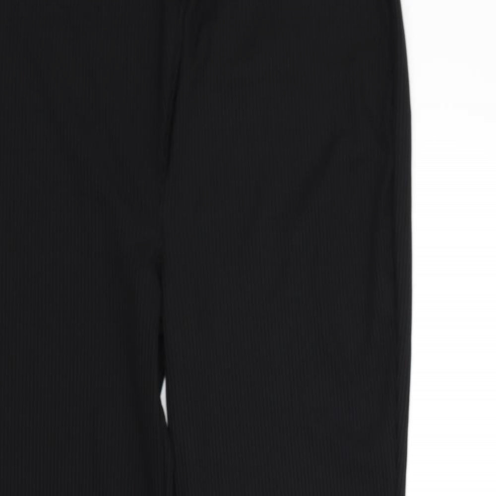 Missguided Womens Black   Trousers  Size 14 L30 in