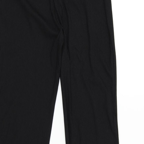 Missguided Womens Black   Trousers  Size 14 L30 in