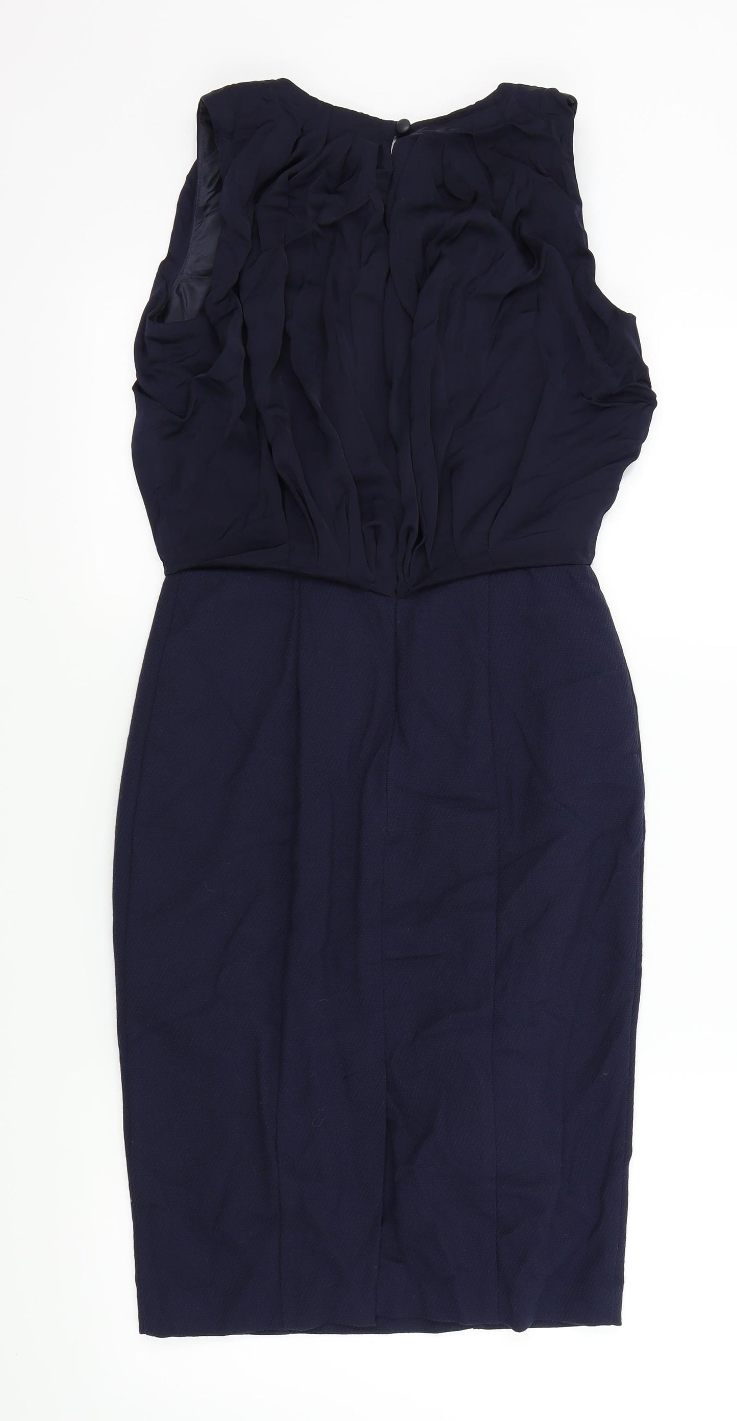 NEXT Womens Blue Colourblock  A-Line  Size 6