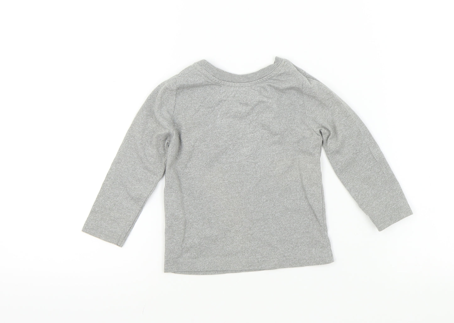 Rebel Baby Grey Colourblock  Basic T-Shirt Size 9-12 Months  - 73