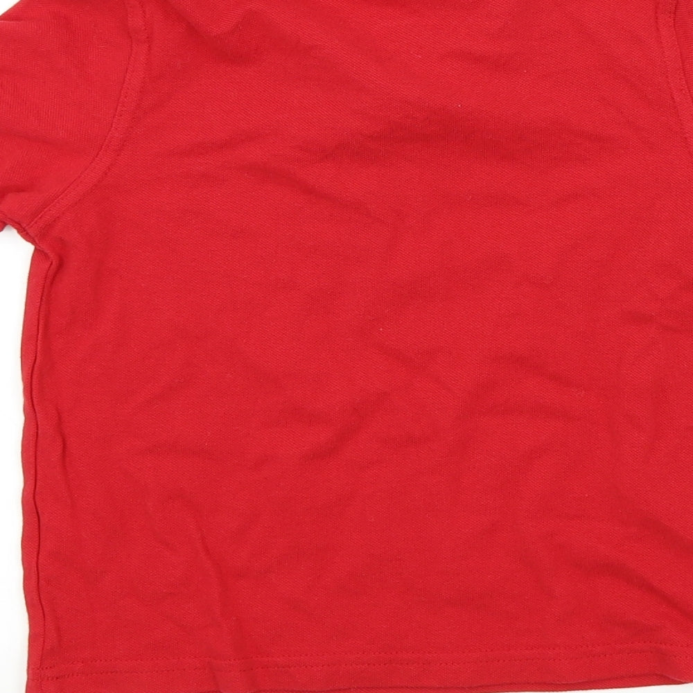 George Boys Purple   Basic Polo Size 3-4 Years  - School shirt