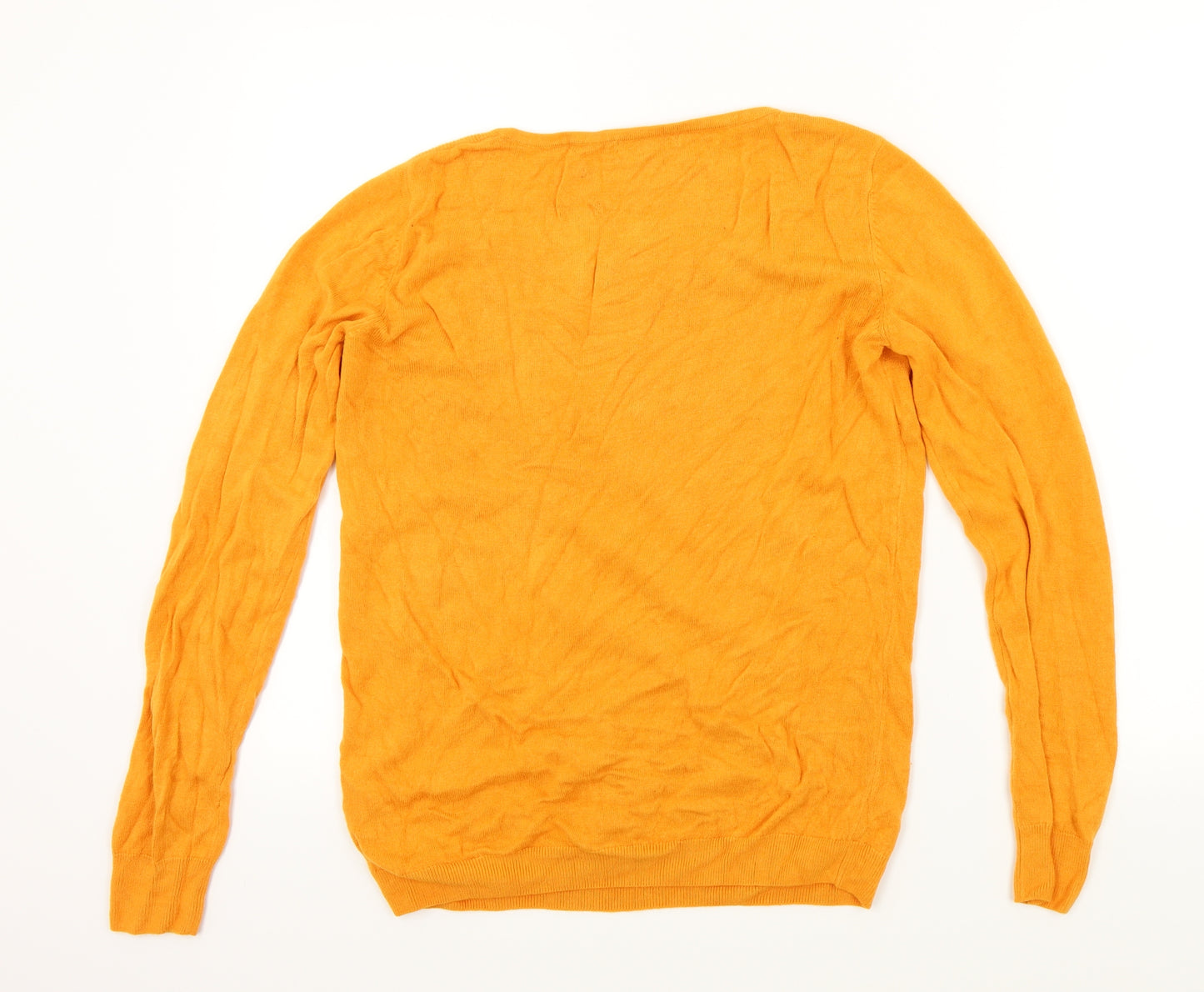 TU Womens Orange   Pullover Jumper Size 12