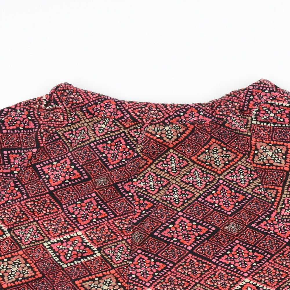 Glamorous Womens Pink   Flare Skirt Size 8