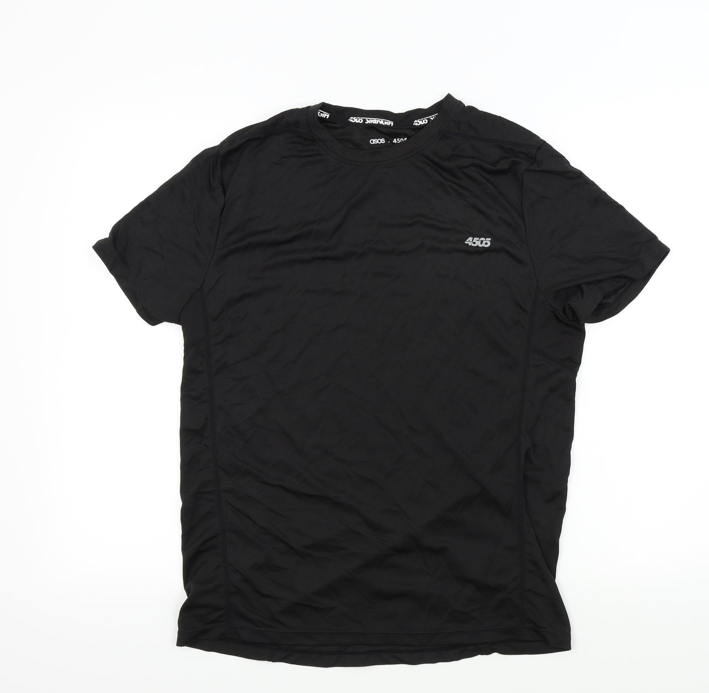 ASOS Mens Black Colourblock   T-Shirt Size L