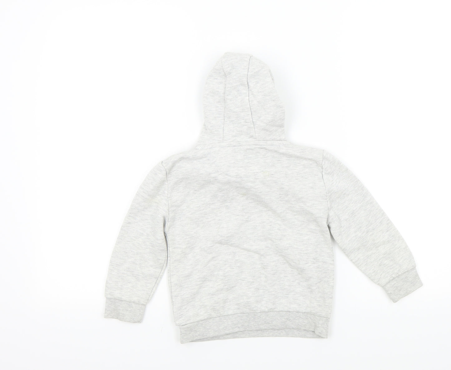 Primark Boys Grey Colourblock  Pullover Hoodie Size 3-4 Years