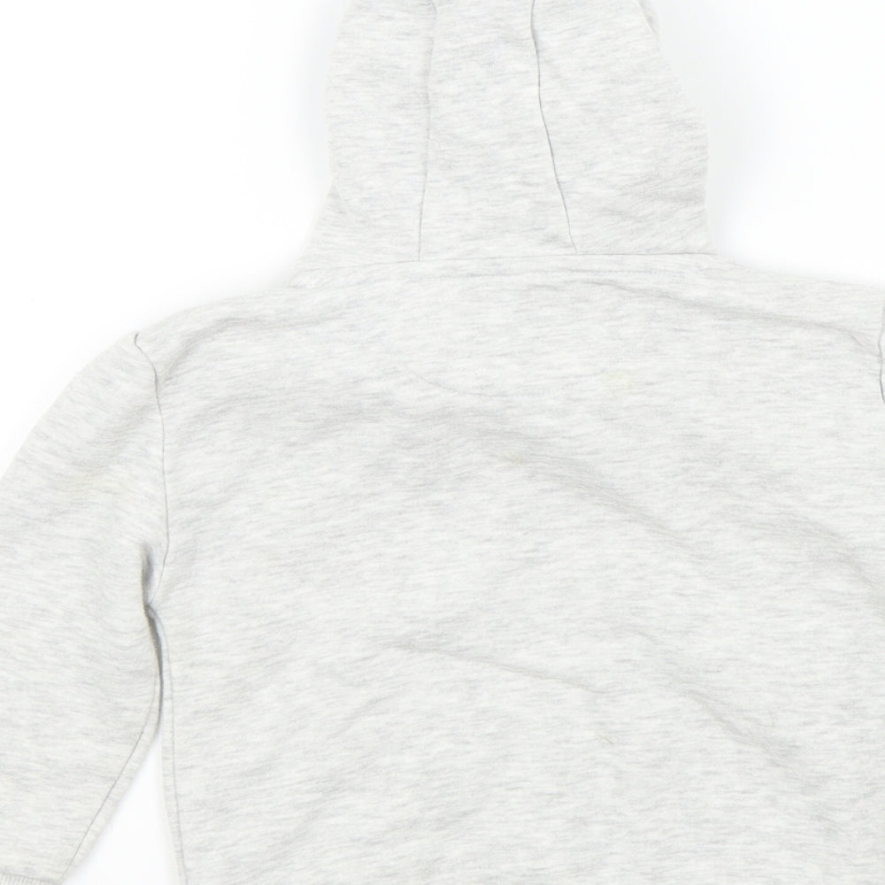 Primark Boys Grey Colourblock  Pullover Hoodie Size 3-4 Years