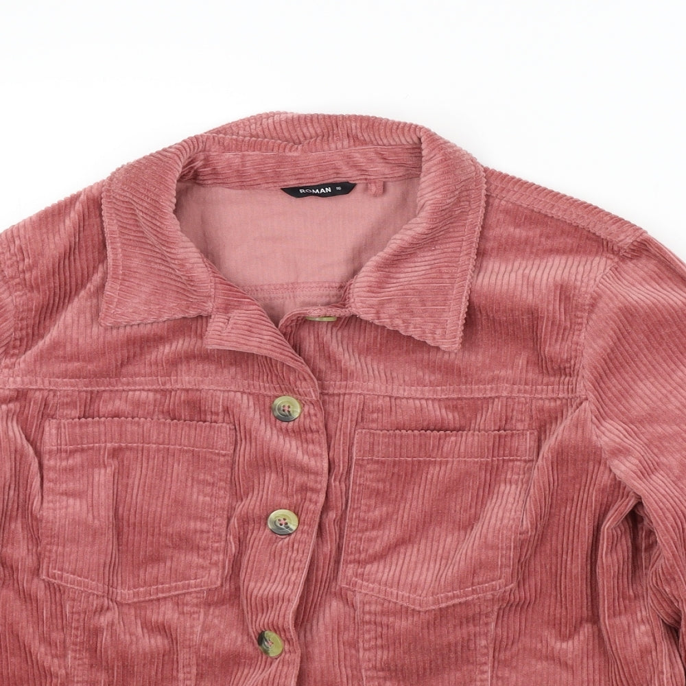 Roman Womens Pink   Jacket  Size 16