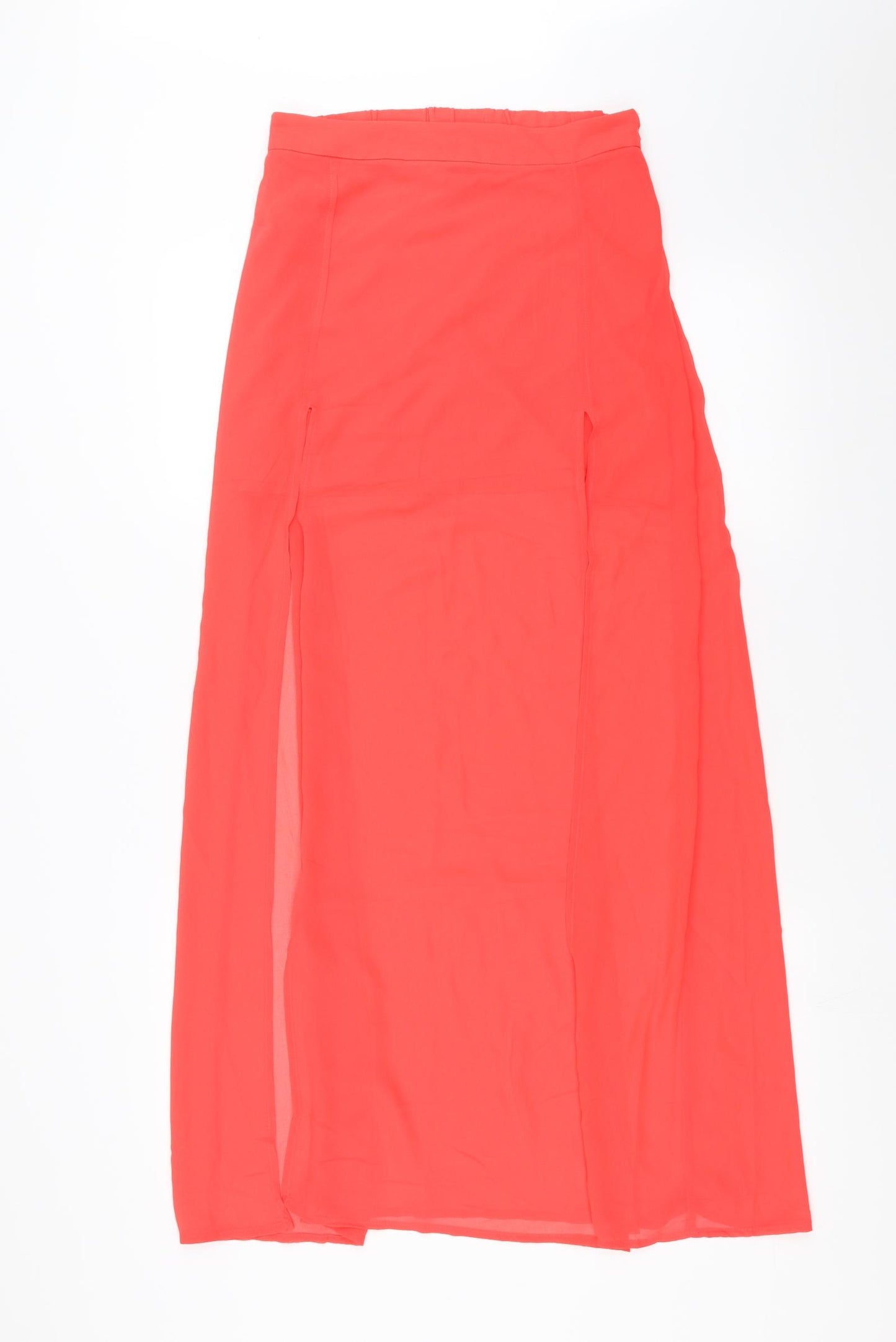 Divided by H&M Womens Red   Maxi Skirt Size 12