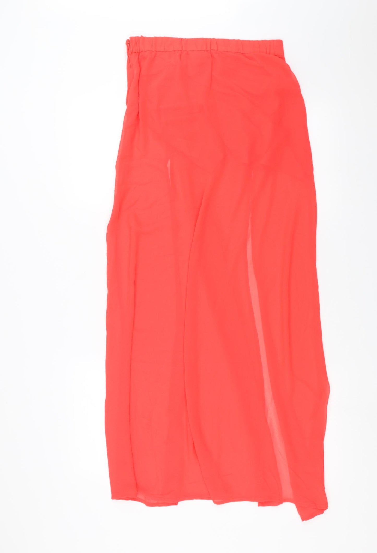 Divided by H&M Womens Red   Maxi Skirt Size 12