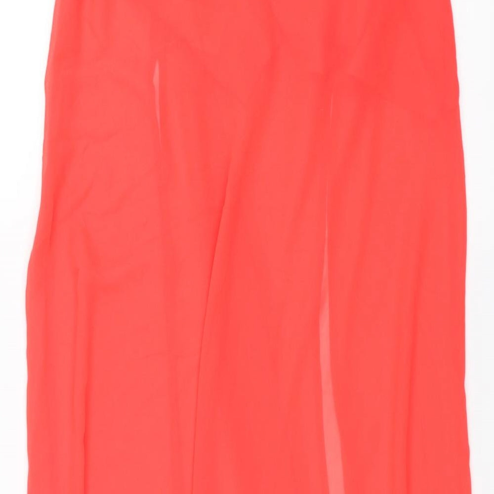 Divided by H&M Womens Red   Maxi Skirt Size 12