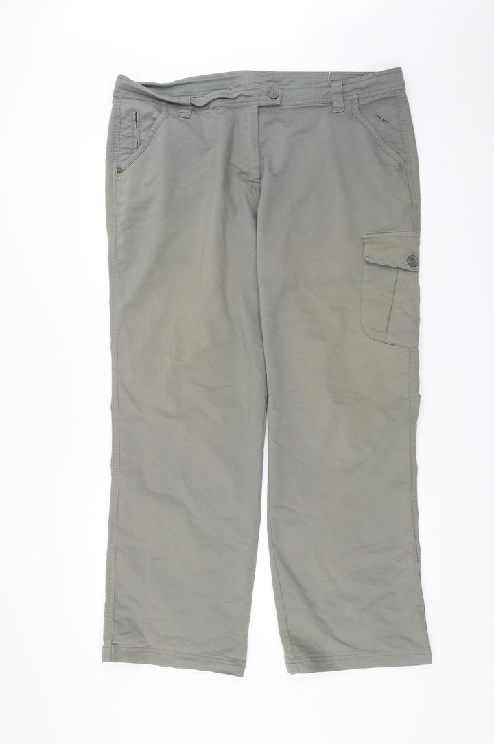 Hawkshead Womens Green Trousers Size 20 L30 in
