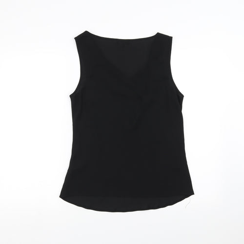 Papaya Womens Black   Basic Blouse Size 12